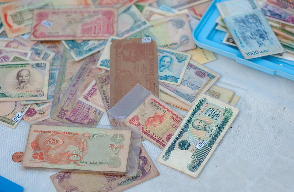 vietnamské peníze